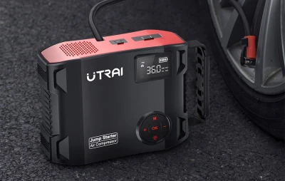 Utrai JS5 černé startovací zařízení se vzduchovým kompresorem