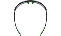 Uvex Sportstyle 215 Black Mat Green/green (2716) 2021 cyklistické brýle