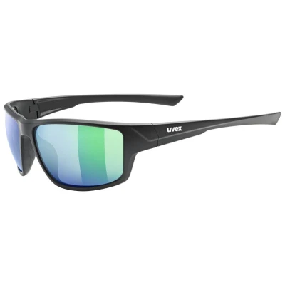 Uvex Brýle Sportstyle 230 Black Matt/mir.green (s5320692215) Uvex Brýle Sportstyle 230 Black Matt/mir.green (s5320692215)