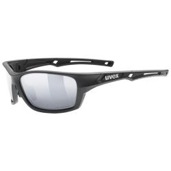 Uvex Sportstyle 232 P Black Mat / Polavision Mirror Silver (cat. 3) brýle