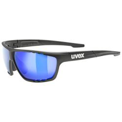 Uvex Sportstyle 706 Black Mat / Mir.blue (s5320062016) Brýle