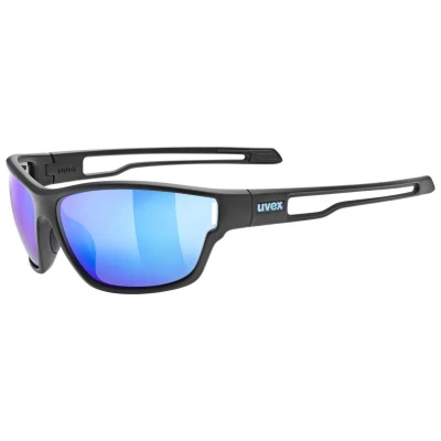 Uvex Sportstyle 806 Black Matt/mir.blue (s5330872214) brýle
