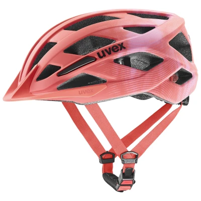 Uvex Air Wing 2 Cc Coral-strawberry Matt (s4146680100) dámská cyklistická přilba Uvex Air Wing 2 Cc Coral-strawberry Matt (s4146680100) dámská cyklistická přilba