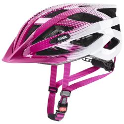 Uvex Air Wing Pink - White (s4144262700) dámska cyklistická prilba