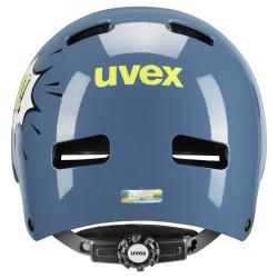 Uvex Kid 3 Stone Blue Pow (s4148193900) dětská helma
