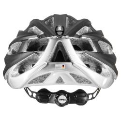Uvex Oversize Black Mat-silver (s4101600600) cyklistická helma