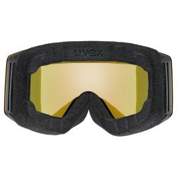 Uvex Provoqe Fm Black Matt Dl/mirror Blue On Green-clear S2 (s5506822330) lyžařské brýle