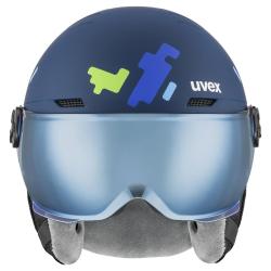 Uvex Rocket Jr Visor Blue Puzzle M (s5662638000) juniorská helma + sleva 300,- na příslušenství