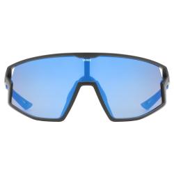 Uvex Skyryse Black Matt/mir.blue (s5330892214) cyklistické brýle