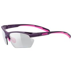 Uvex Sportstyle 802 Small Vario, Purple Pink Mat (3301) 2021 cyklistické brýle