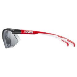 Uvex Sportstyle 802 Vario, Black Red White/smoke (2301) 2021 cyklistické brýle