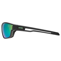 Uvex Sportstyle 806 Black Matt/mir.green (s5330872215) sportovní brýle