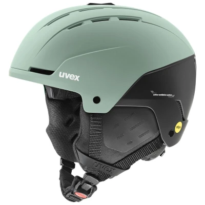 Uvex Stance Mips Oxid Green-black Matt (s5663141800) lyžařská helma