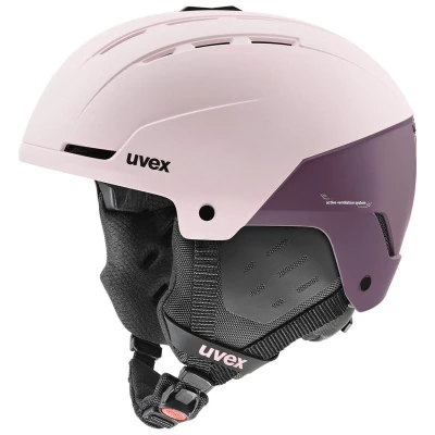 Uvex Stance Powder-plum Matt (s5663121800) lyžařská helma