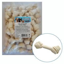 Uzel buvolí bílý JUKO Snacks 6,5 cm (50 ks)