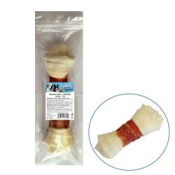Uzel buvolí s kachním masem JUKO Snacks 24cm (1 ks) Uzel buvolí s kachním masem JUKO Snacks 24cm (1 ks)