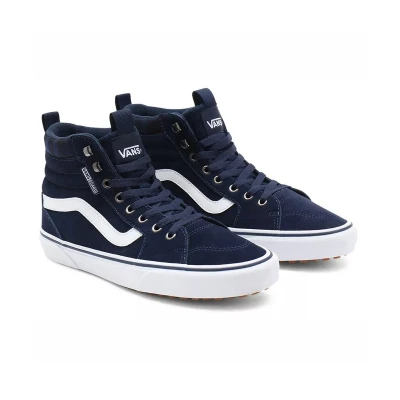 Vans MN Filmore HI guard (Suede) dress blues/plaid pánské tenisky