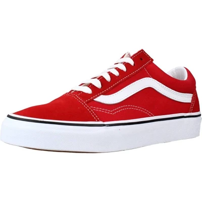 Vans Old Skool racing red/true white unisex tenisky
