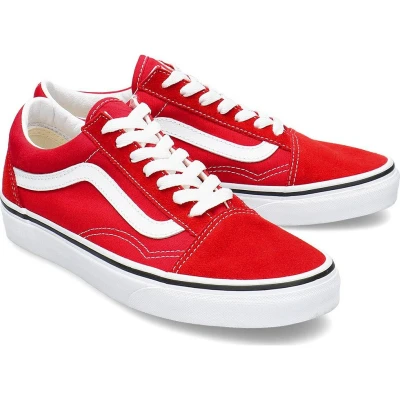 Vans Old Skool racing red/true white unisex tenisky