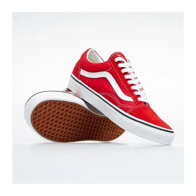 Vans Old Skool racing red/true white unisex tenisky