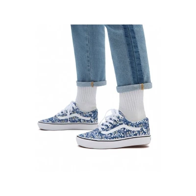 Vans UA ComfyCush Old Skool (Pastel Tie Dye) multi/true white dámské tenisky