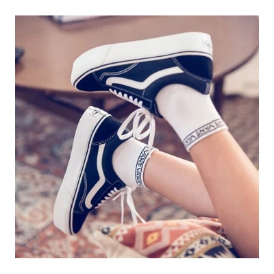 Vans UA Old Skool Platform black/white dámské tenisky
