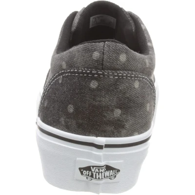 Vans WM Doheny Platform (Denim Dots) black/white dámské tenisky