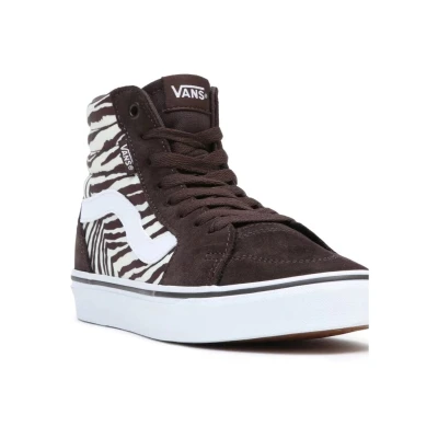 Vans WM Filmore HI Satin Tiger brown/white dámské tenisky