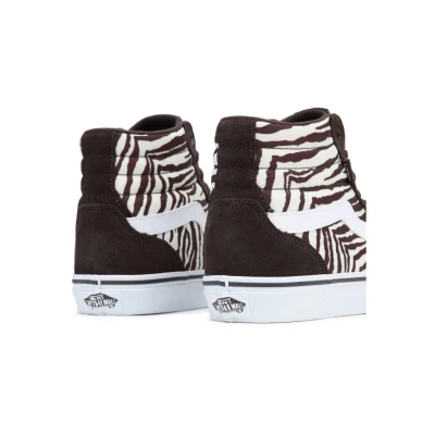 Vans WM Filmore HI Satin Tiger brown/white dámské tenisky