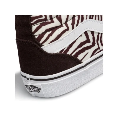 Vans WM Filmore HI Satin Tiger brown/white dámské tenisky