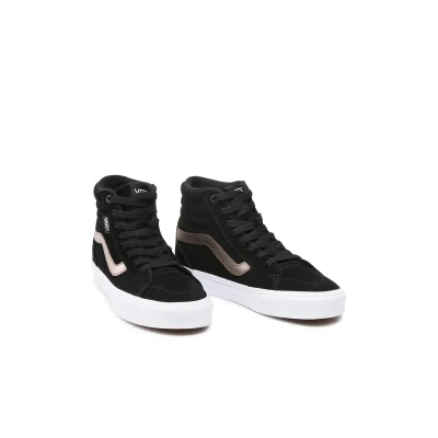 Vans WM Filmore HI (Suede/Metallic) black dámské tenisky