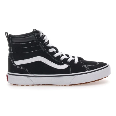 Vans YT Filmore HI Guard (Suede) black/white dětské zimní boty