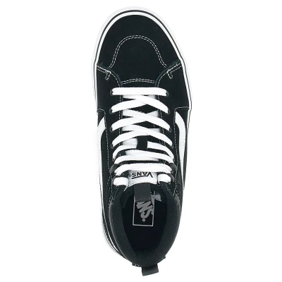 Vans YT Filmore HI Guard (Suede) black/white dětské zimní boty
