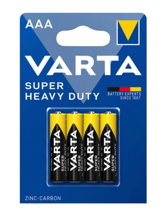 VARTA Baterie mikrotužka R03/4BP SuperLife, Zn VARTA Baterie mikrotužka R03/4BP SuperLife, Zn