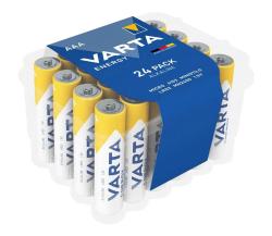 Varta Baterie mikrotužková AAA LR03 (24ks) alkalická Varta Baterie mikrotužková AAA LR03 (24ks) alkalická