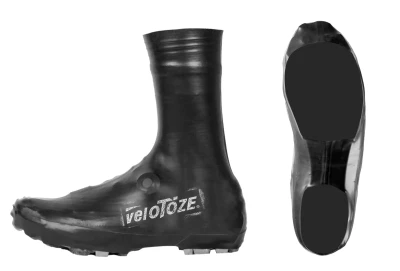 VELOTOZE Návleky treter MTB latex vysoké POUZE L (VÝPRODEJ)