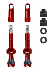 Force Ventilky pro bezdušový systém 2xFV 44mm,červ