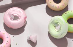 Vention TWS NBRP0 Earbuds T17 Wireless Headphones (pink)