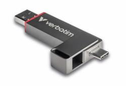 VERBATIM Dual QuickStick USB-C USB-A USB 3.2 Gen 1, 512GB