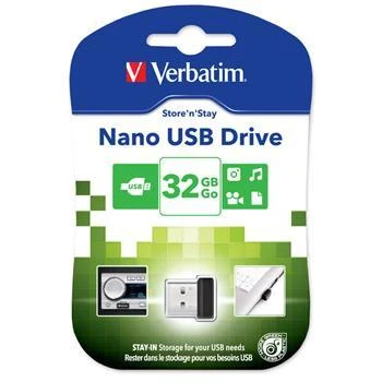 Verbatim Store 'n' Stay NANO 32GB USB 2.0 černá Verbatim Store 'n' Stay NANO 32GB USB 2.0 černá