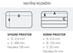 VERSUS Box VS 3080 48x35 6x18 6cm černý