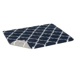 Vetbed protiskluz / Drybed modrá s mřížkou 150 x 100 cm, vlas 30 mm Vetbed protiskluz / Drybed modrá s mřížkou 150 x 100 cm, vlas 30 mm