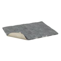 Vetbed protiskluz / Drybed šedá skládaný vzor 150 x 100 cm, vlas 30 mm Vetbed protiskluz / Drybed šedá skládaný vzor 150 x 100 cm, vlas 30 mm
