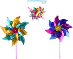 Větrník klasický lesklý barevný plastová tyčka set 2ks v sáčku Větrník klasický lesklý barevný plastová tyčka set 2ks v sáčku