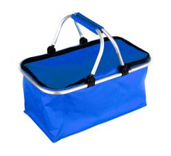VETRO PLUS Košík kempingový skladací 48x24x28cm Al+polyester MO