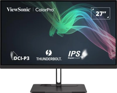 Viewsonic VP2776T-4K 27" IPS 4K/3840x2160@60Hz/5ms/400cd/2xHDMI/DP/3xUSB/microUSB/USB-C/TB4/RJ45/Repro/Pivot/HAS/VESA