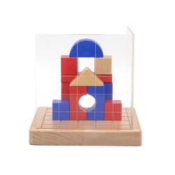 Viga Dřevěná hra Stavební bloky 3D
