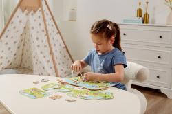 Viga Dřevěná provlékačka Farma