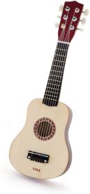 Viga DŘEVO Kytara natur klasická dětská (hudební nástroje)