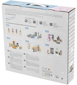 Viga DŘEVO PolarB Chaloupka domeček pro panenky (dřevěná hračka)